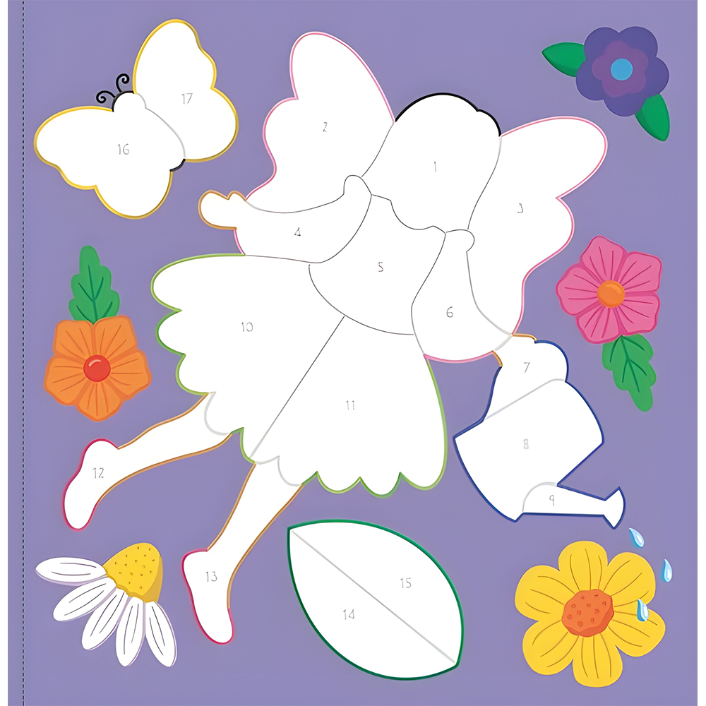 My First Color-by-Sticker Book Fairies, , large image number 2