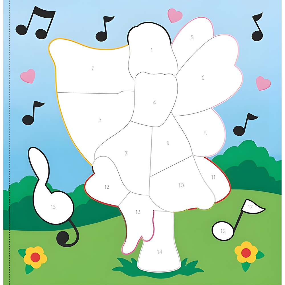 My First Color-by-Sticker Book Fairies, , large image number 4