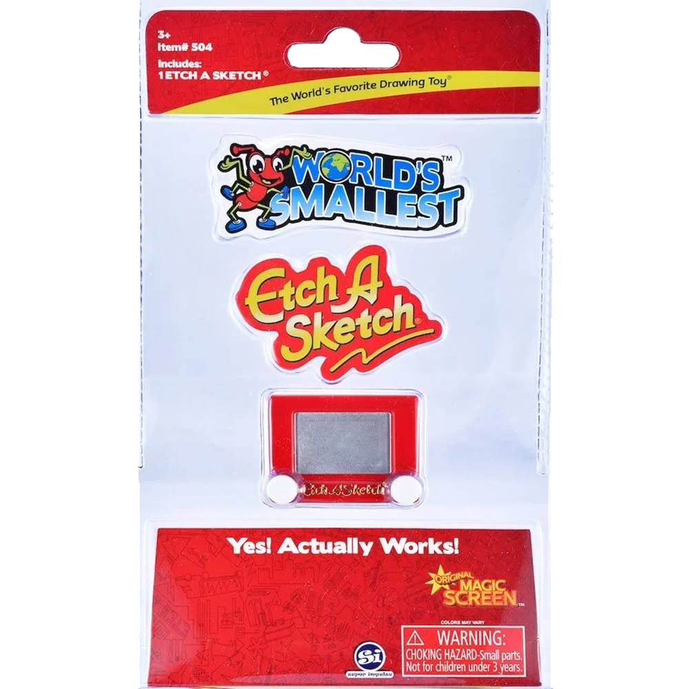 'World's Smallest' Etch a Sketch