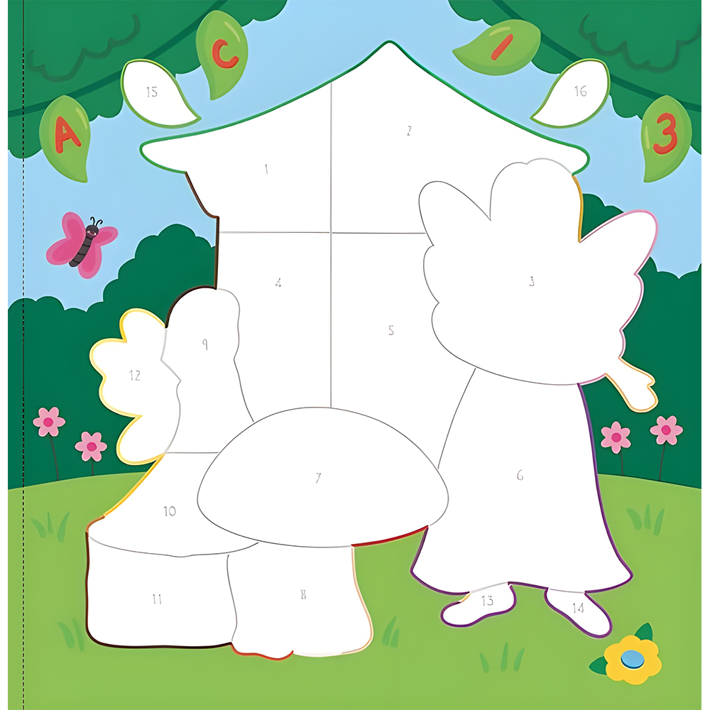 My First Color-by-Sticker Book Fairies, , large image number 6