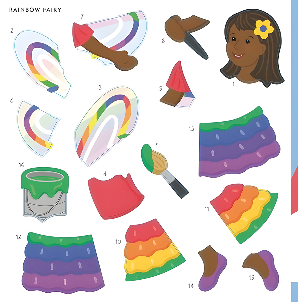 My First Color-by-Sticker Book Fairies, , large image number 7