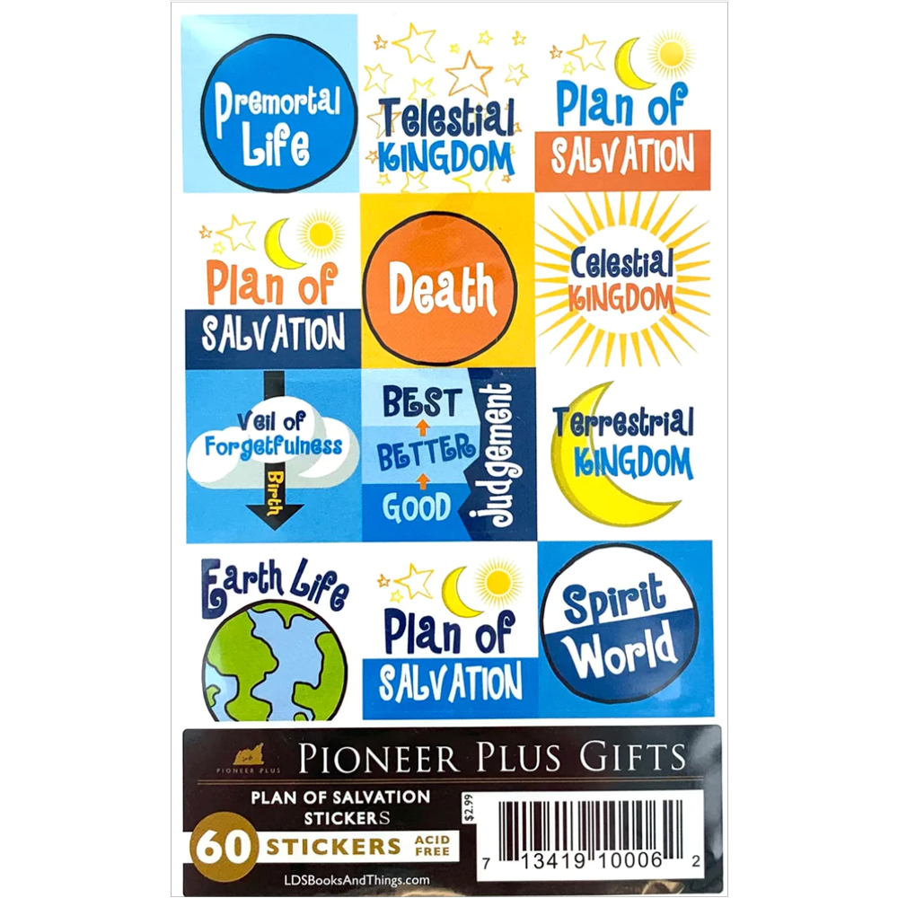 Plan of Salvation Stickers