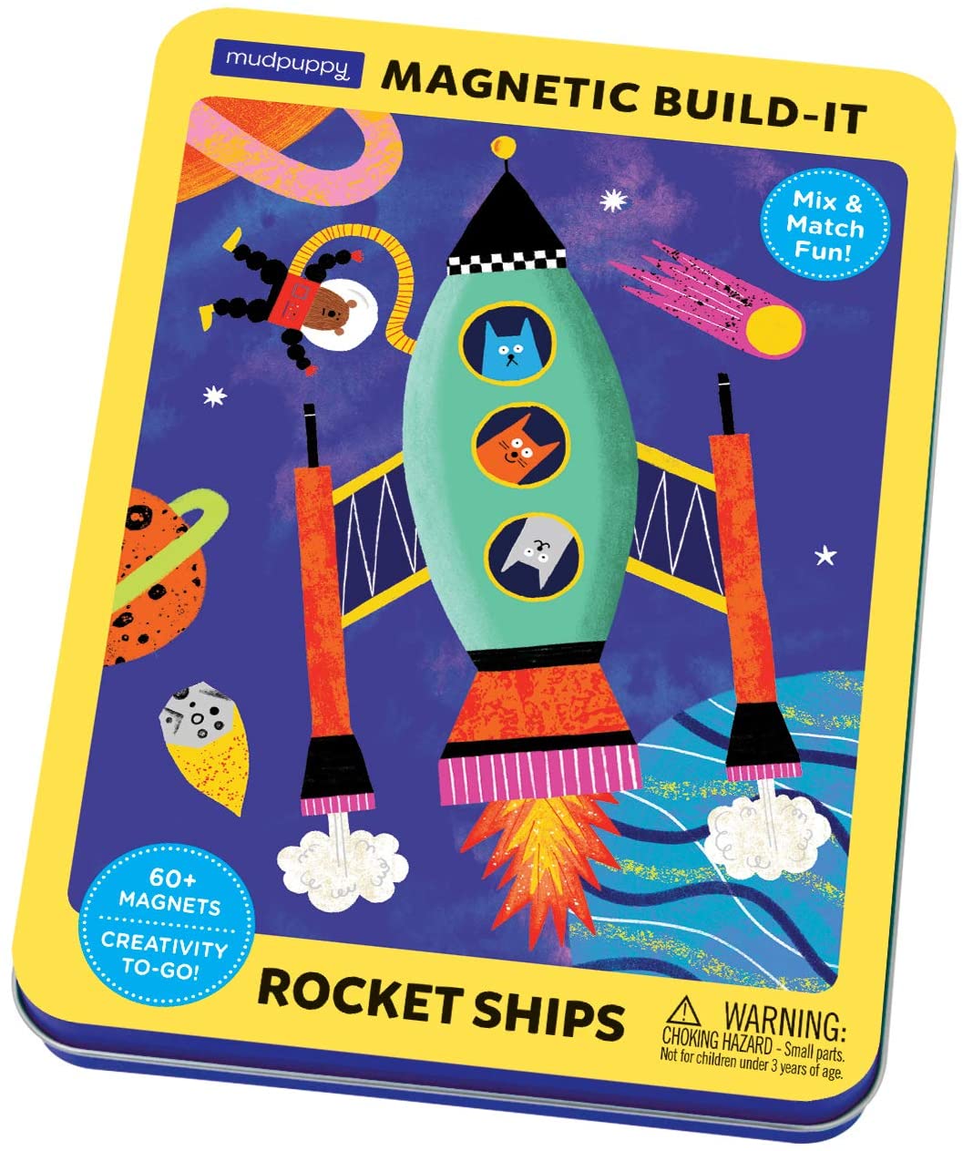 Magnetic Build-It: Rocket Ships
