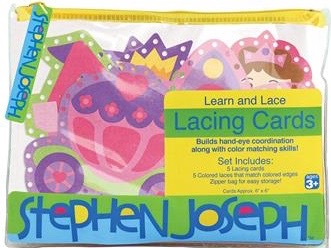 Princess Learn and Lace Lacing Cards