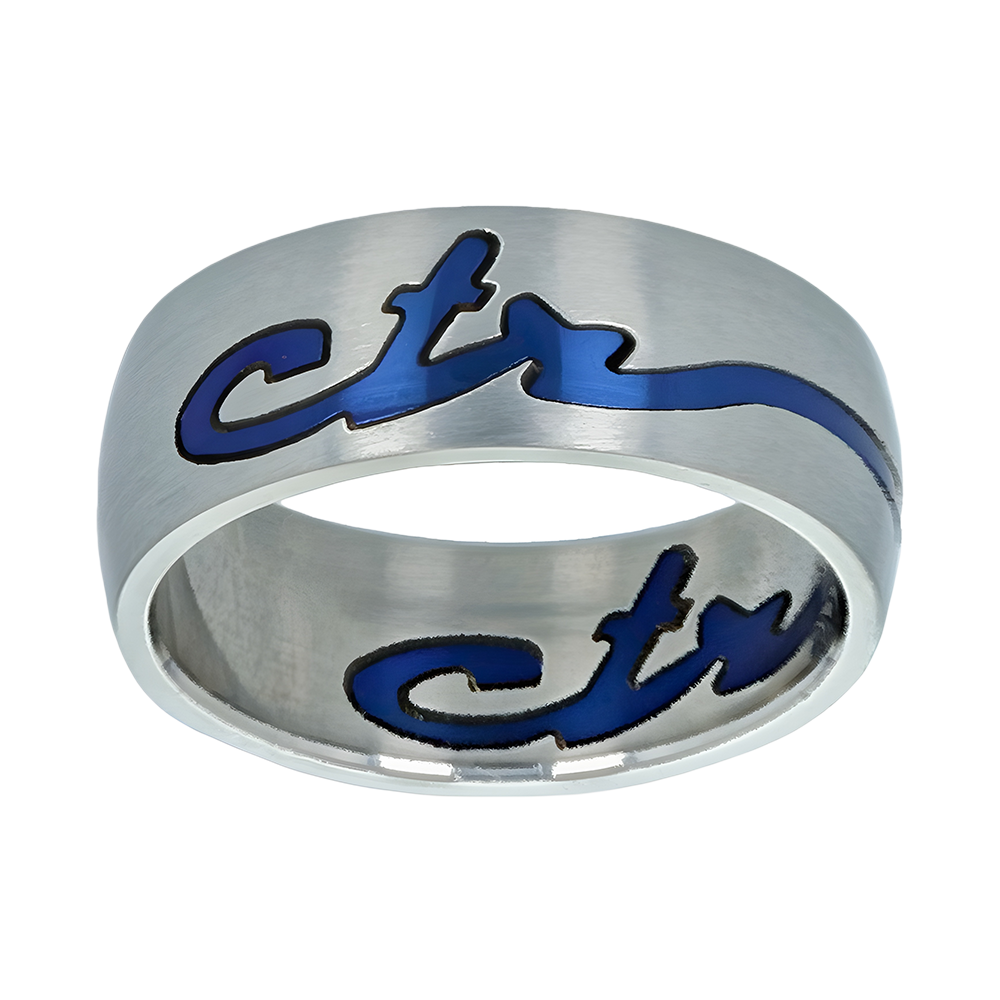 Signature Blue CTR Ring