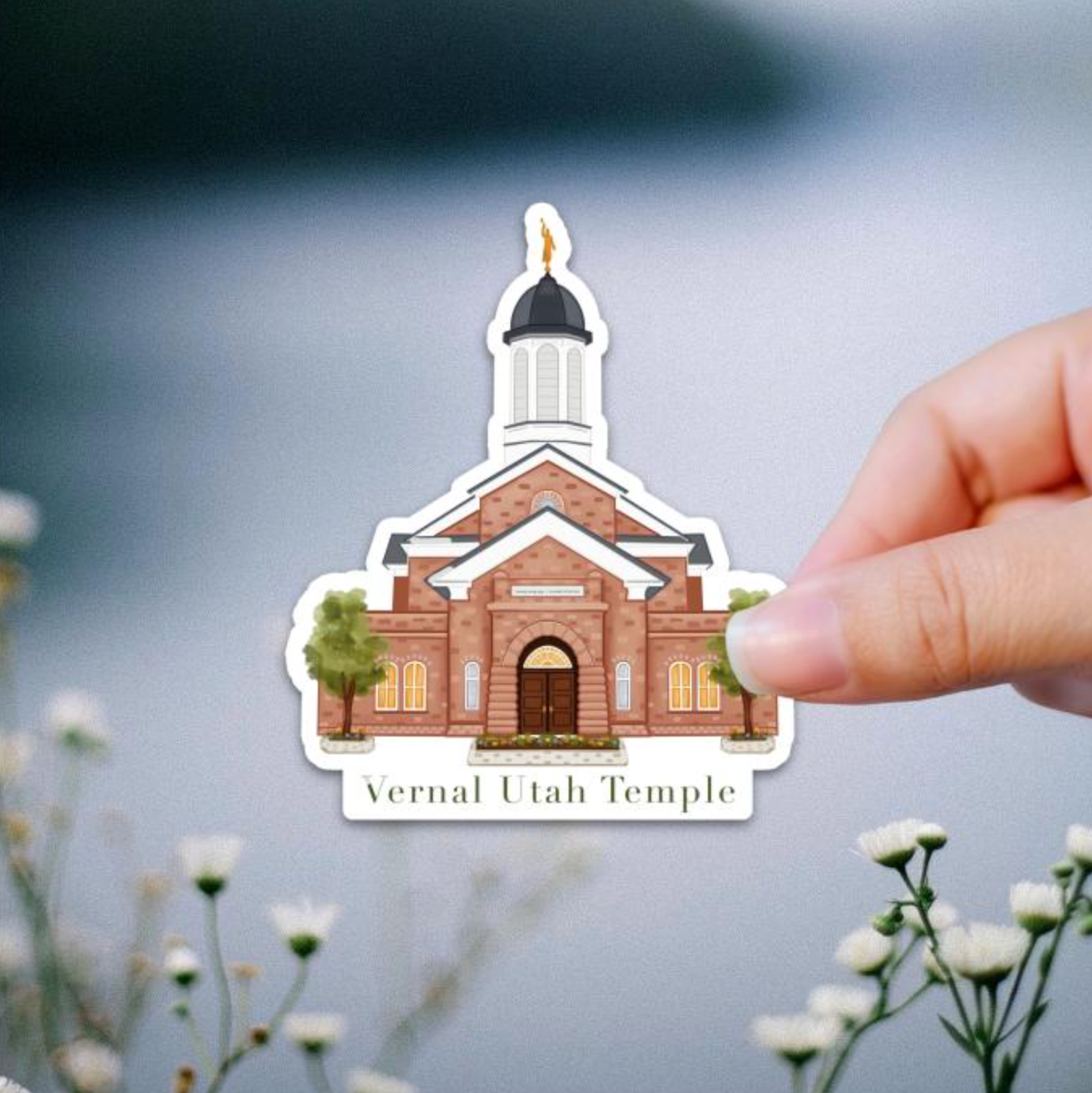 Vernal Temple Sticker, , large image number 1