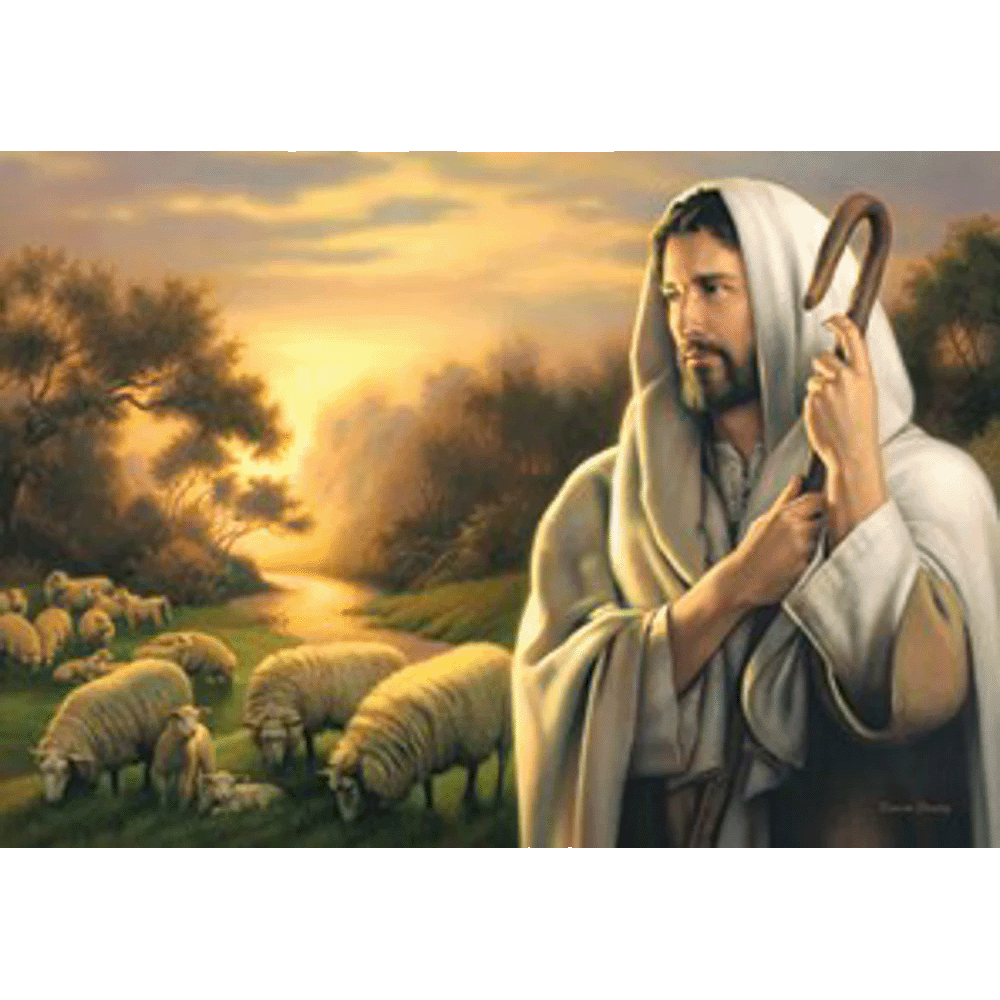 The Lord Is My Shepherd 3x4 Print