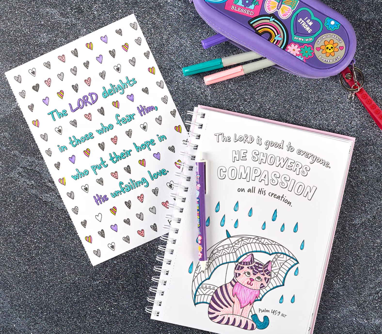 My Favorite Bible Verses Coloring for Girls, , large image number 1