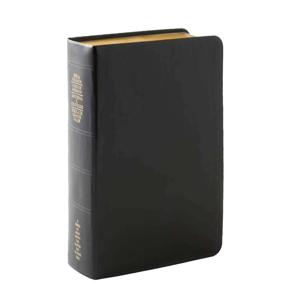 Portuguese Quad Combination Simulated Leather, Regular Indexed, Black