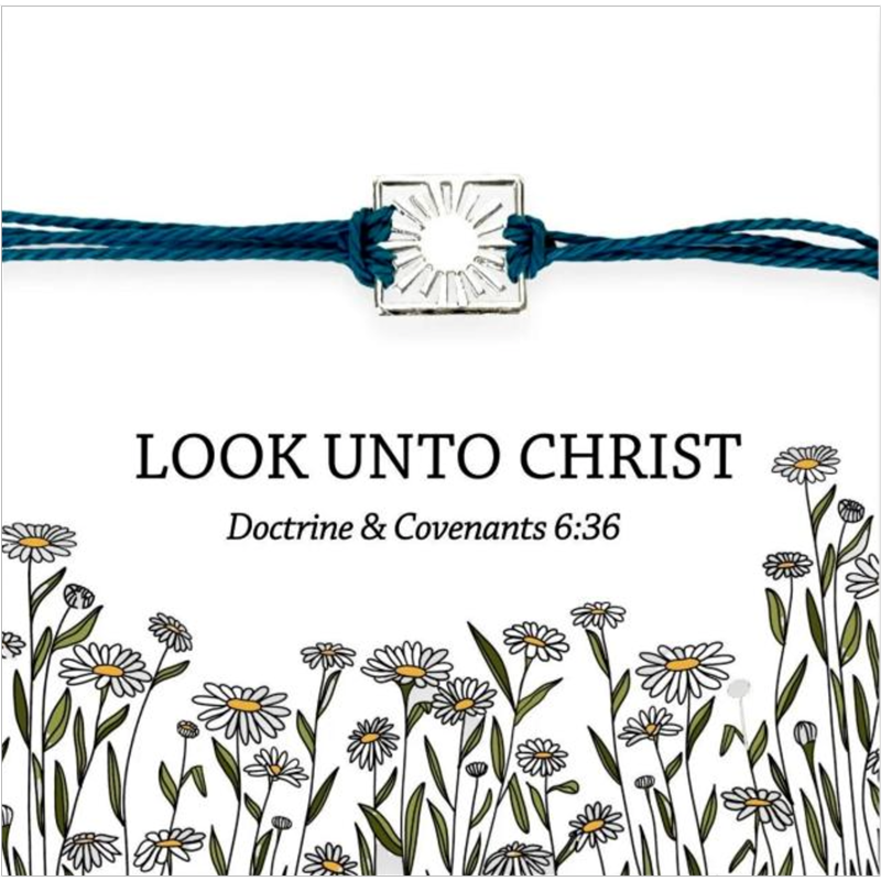 Look unto Christ 2025 Youth Theme Thread Bracelet, , large image number 0