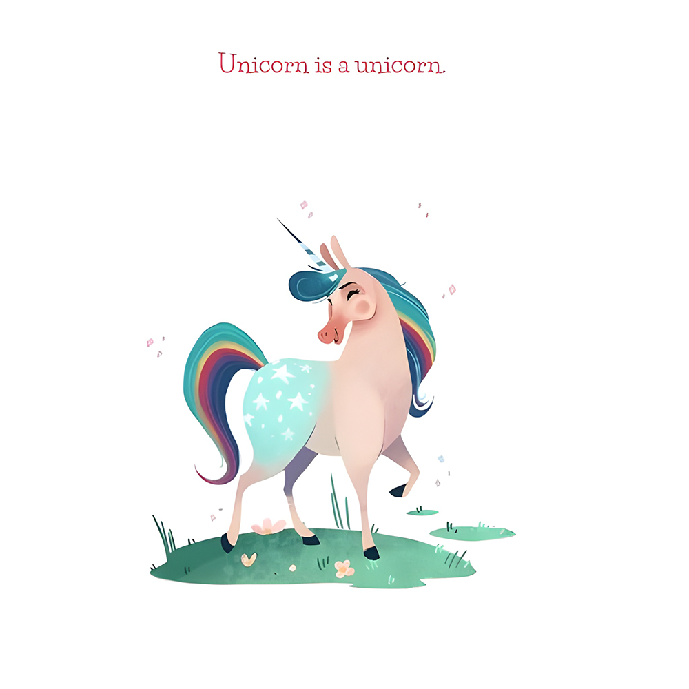 Unicorn And Horse Are Friends, , large image number 3