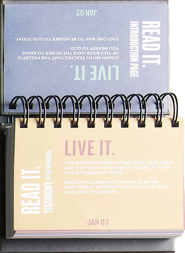 Don't Miss This Daily Book of Mormon Calendar, , large image number 1