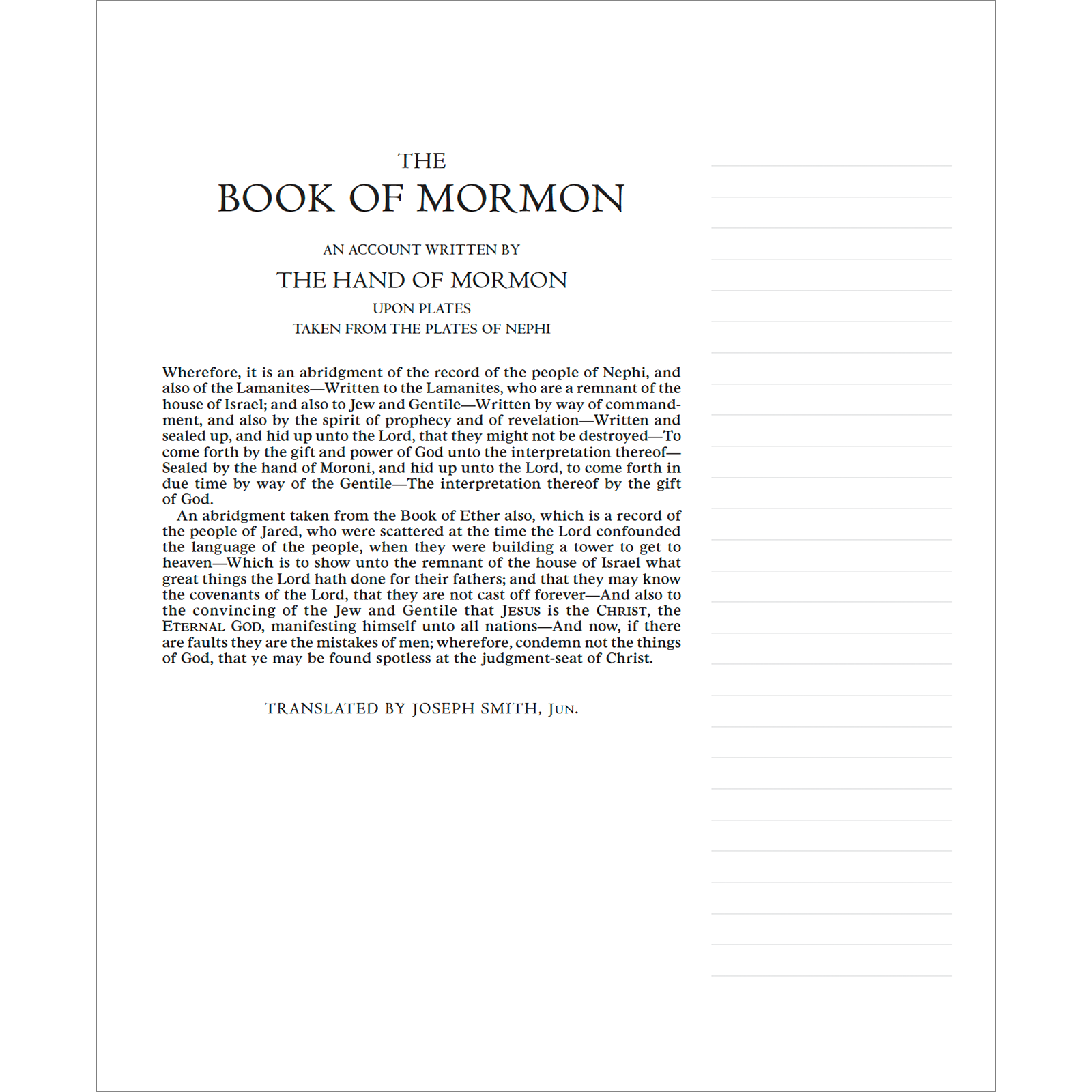 The Book of Mormon, Journal Edition, Pink Floral (No Index), , large