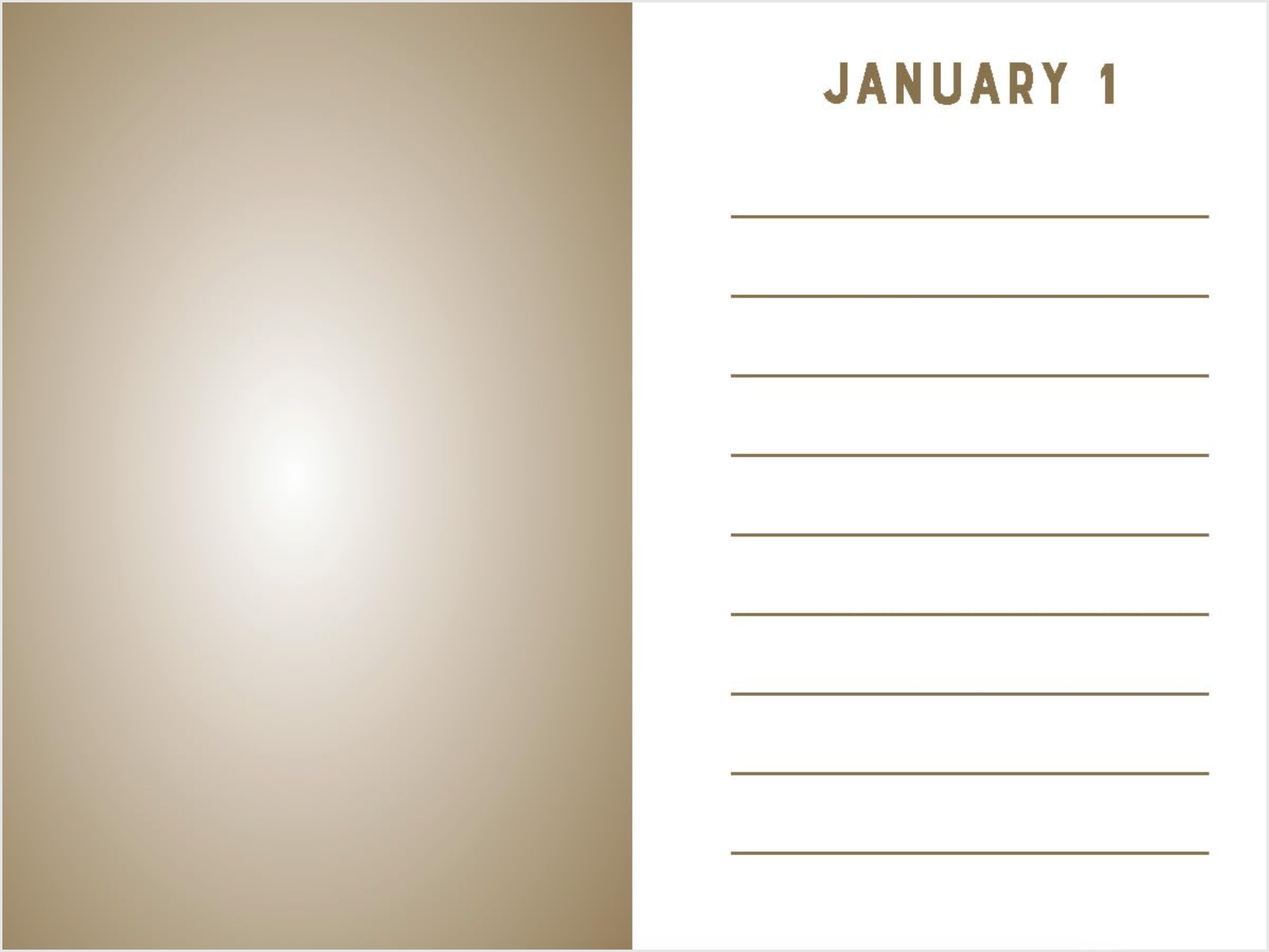 Radiant Glow One Line a Day Mini Journal, , large image number 2