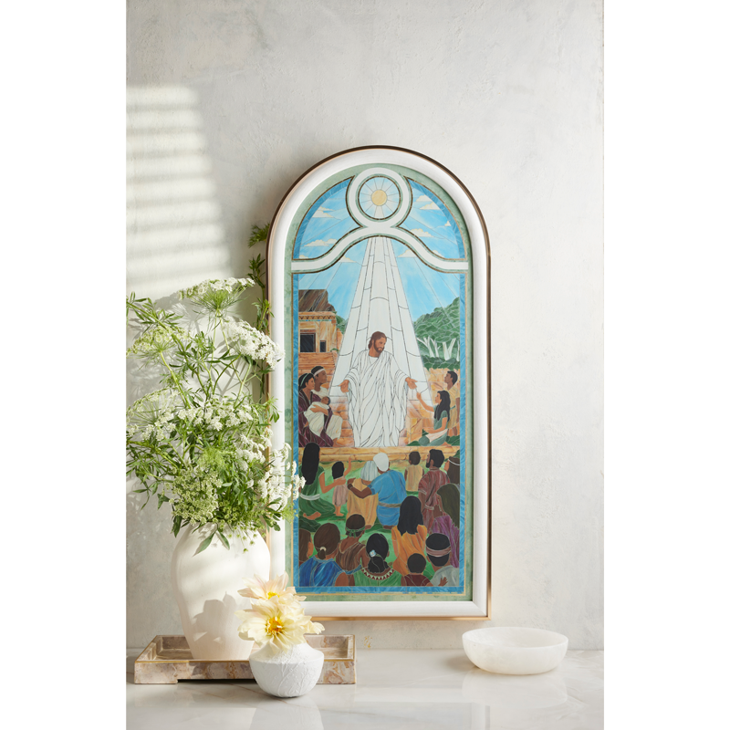 Arise and Come Forth Unto Me (38x18 Framed Canvas Print), , large image number 4