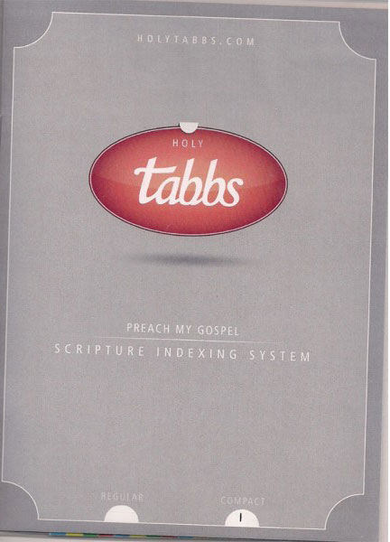 HolyTabbs Scripture Indexing System for Quad