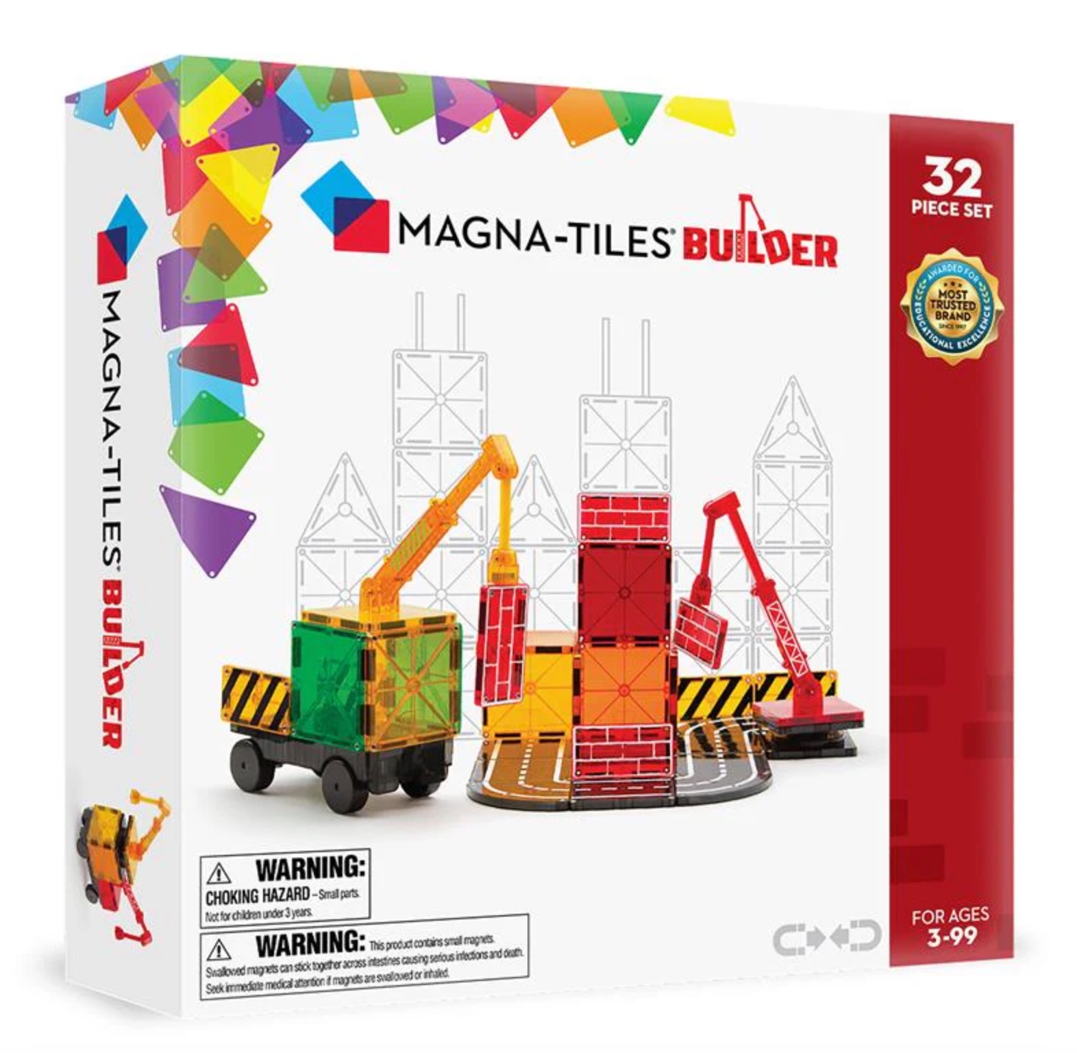 Magna Tiles Builder 32 Piece Set