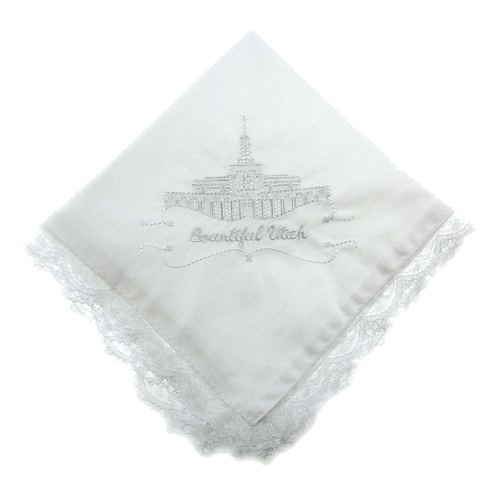 Bountiful Temple Handkerchief - Lace