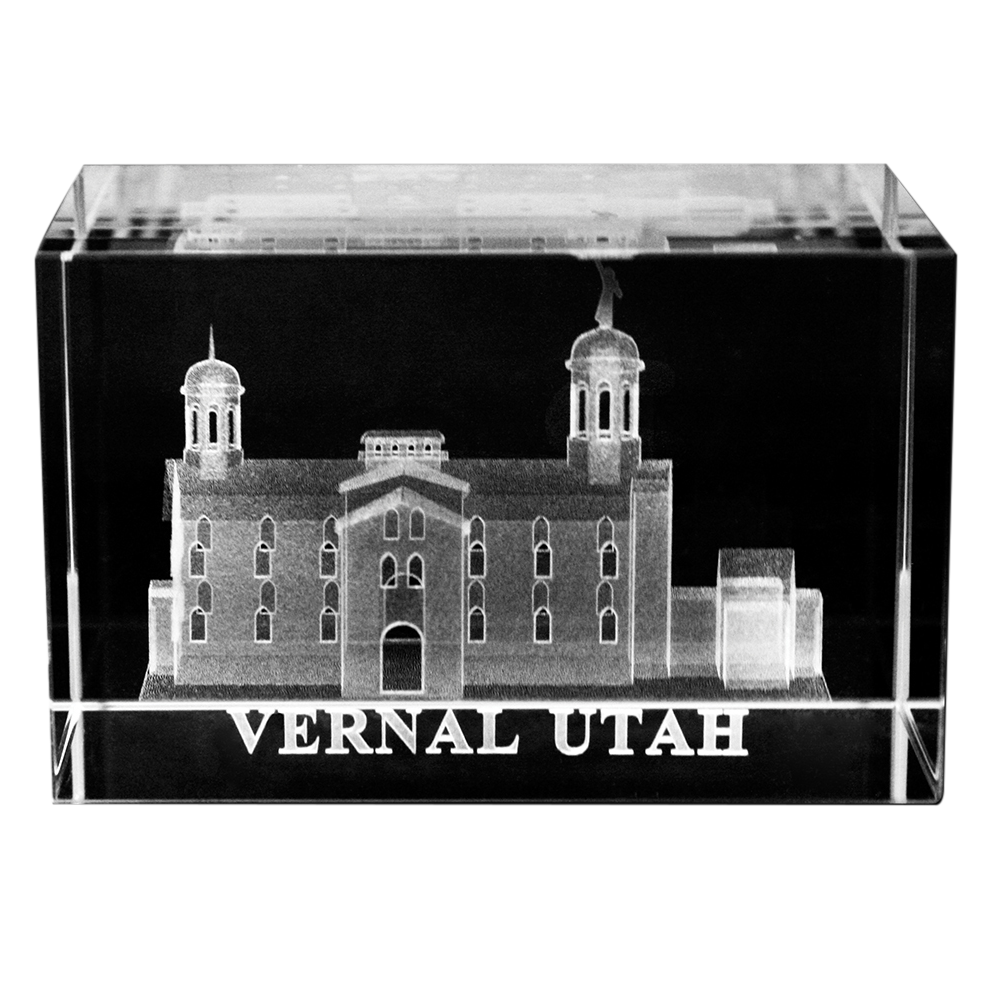 Crystal Cube Vernal Utah Temple