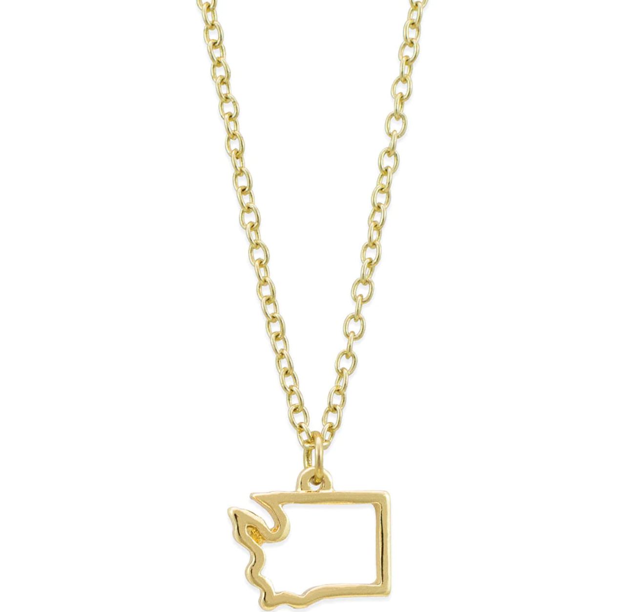 Washington State Necklace, , large