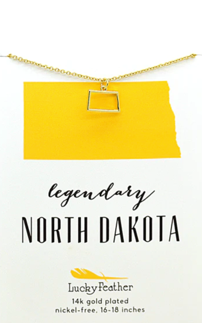 North Dakota State Necklace