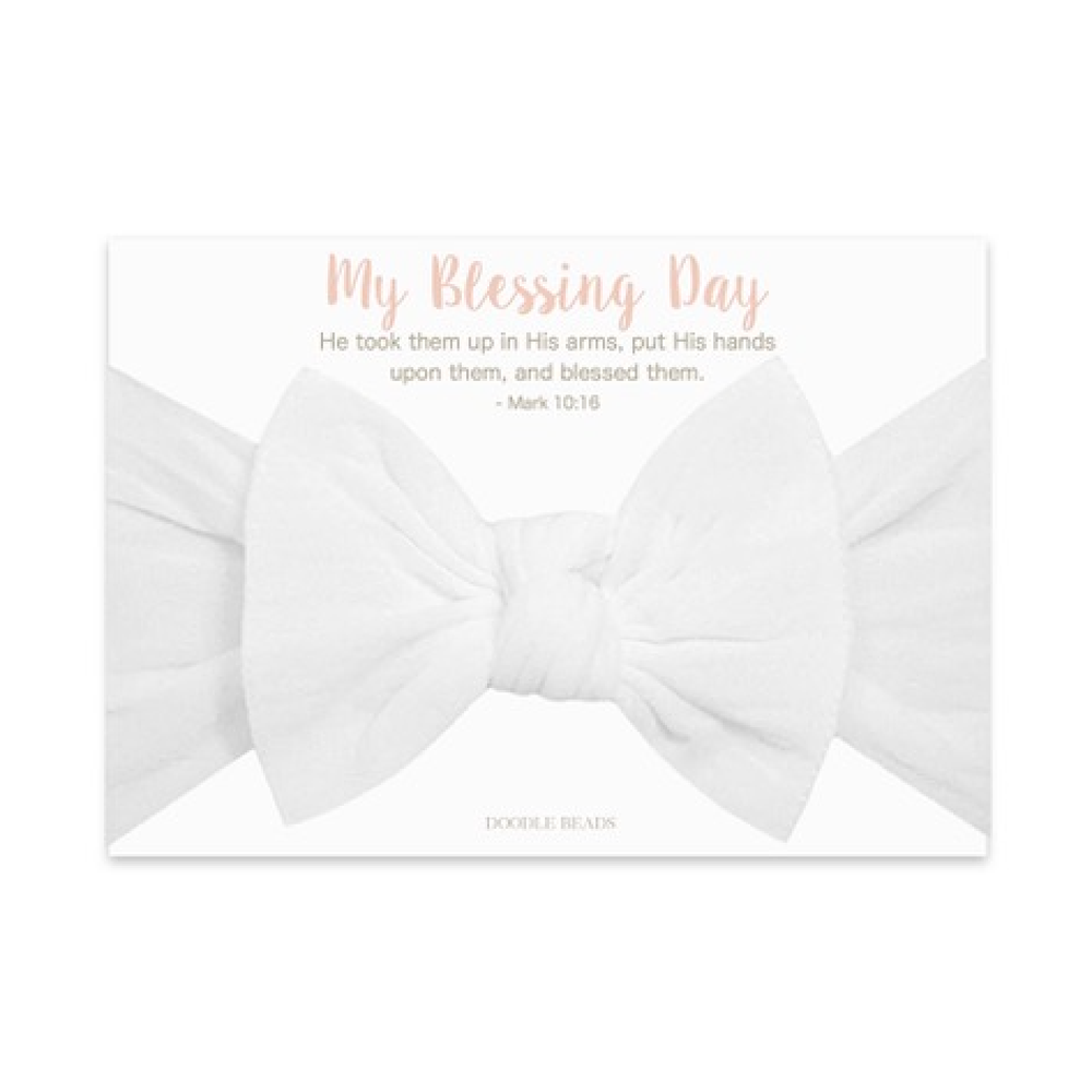 My Blessing Day Baby Nylon Headband
