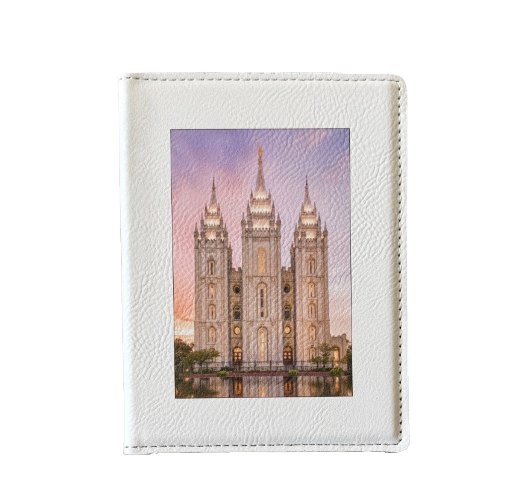 Salt Lake Temple Leather Recommend Holder