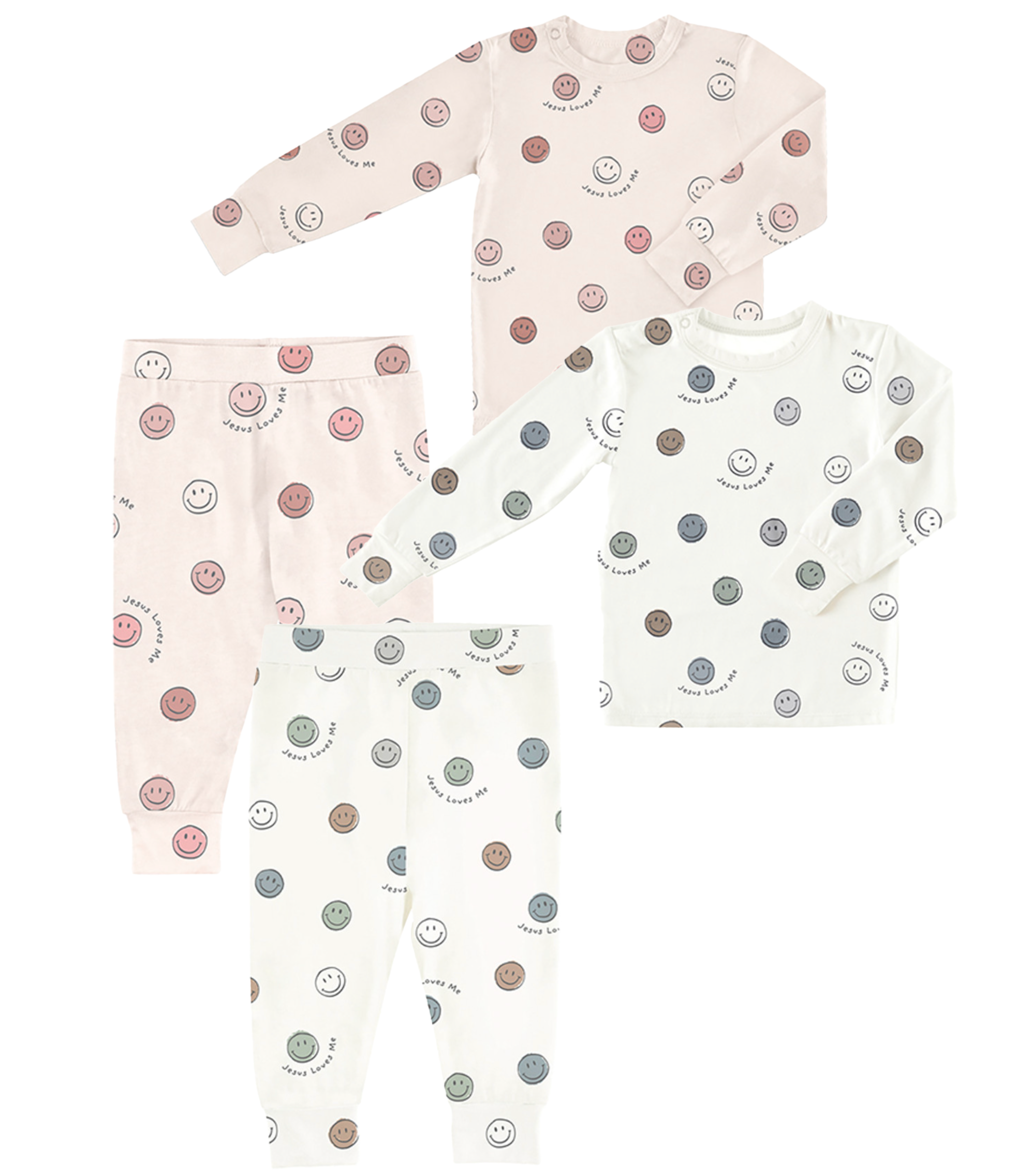 Jesus Loves Me Pajama Set (6-12 Months)