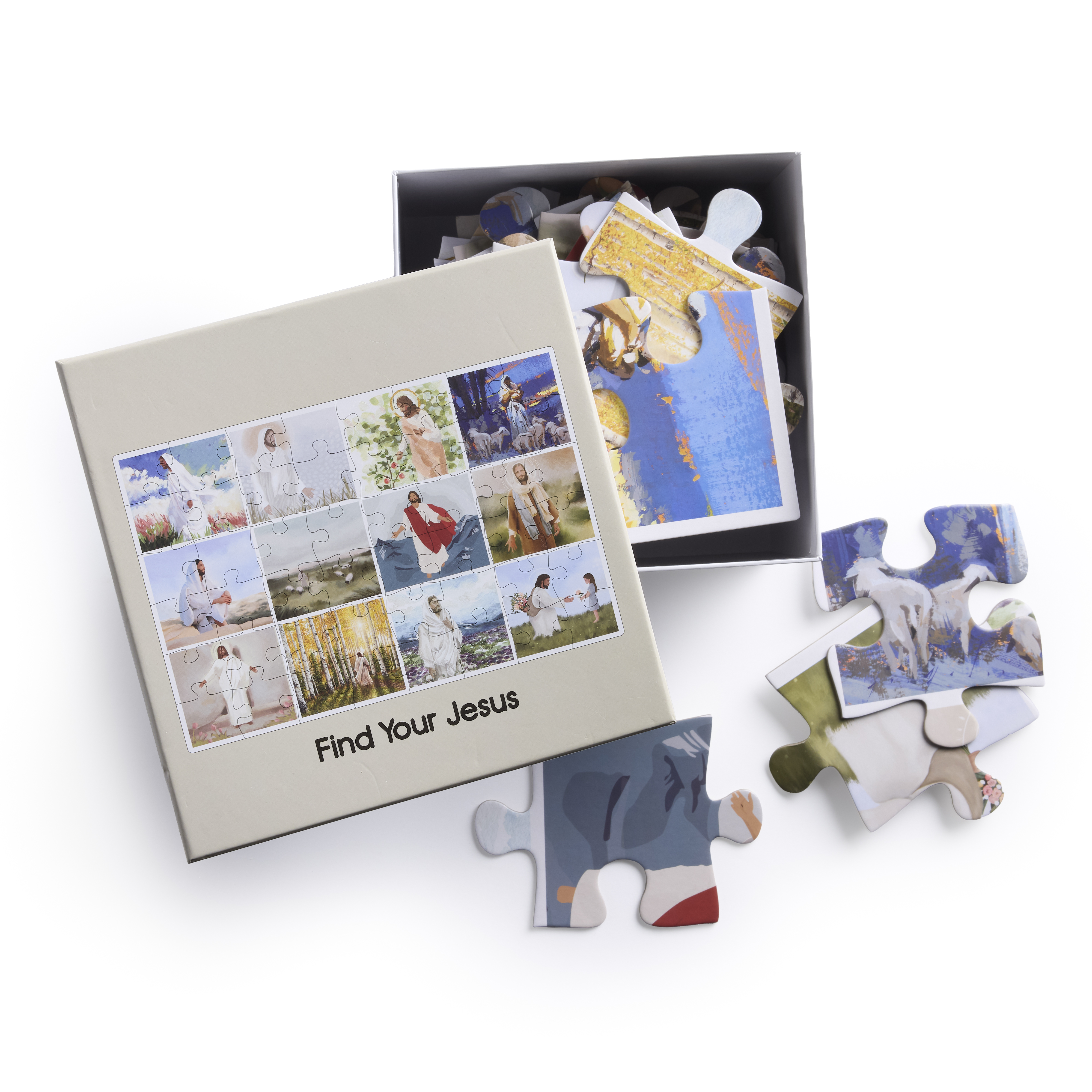 Find Your Jesus 48 Piece Floor Puzzle, , large