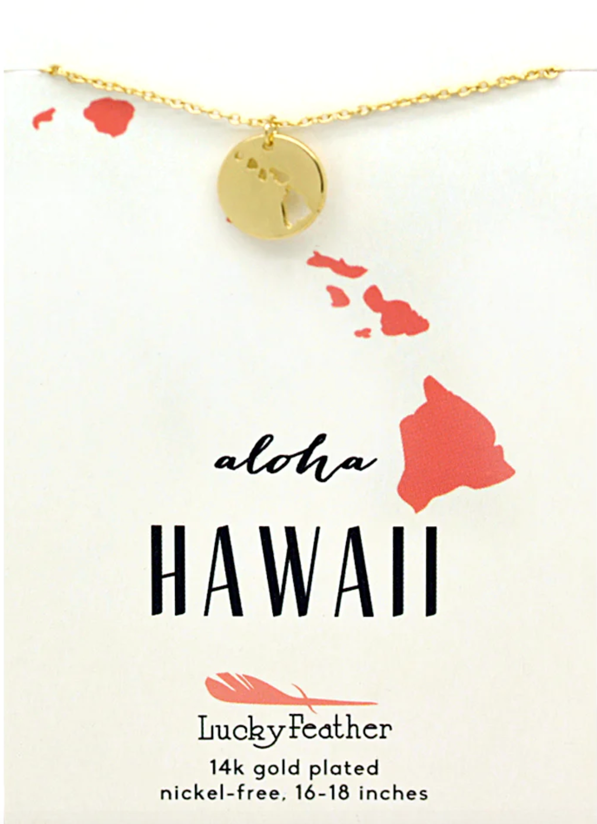 Hawaii State Necklace