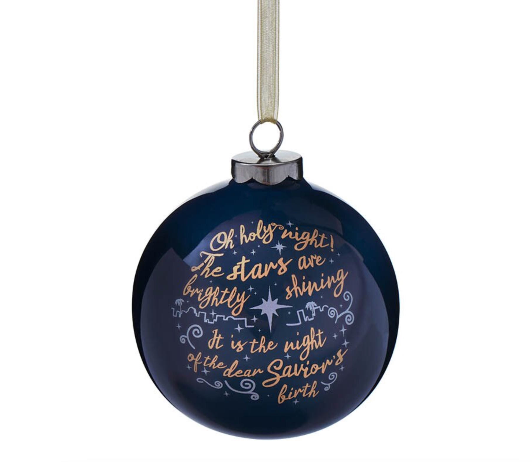 Oh Holy Night Ceramic Ornament, , large image number 0