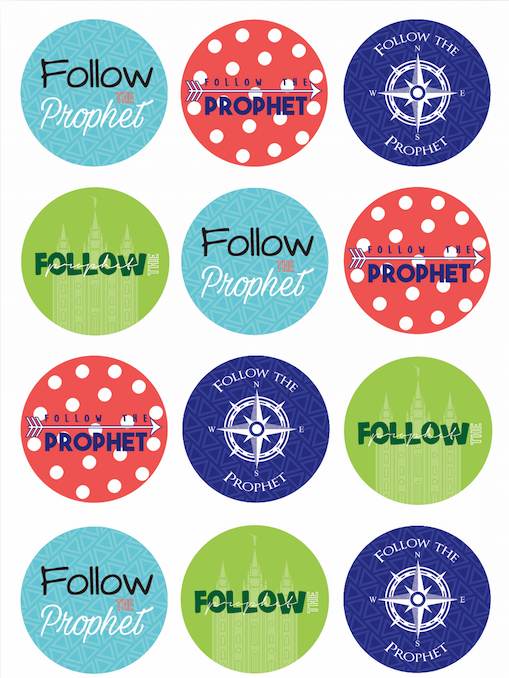 Follow the Prophet Stickers