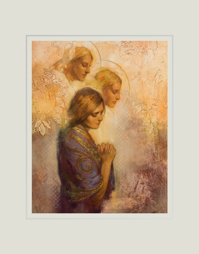 Angels Among Us 11x14 Matted Print