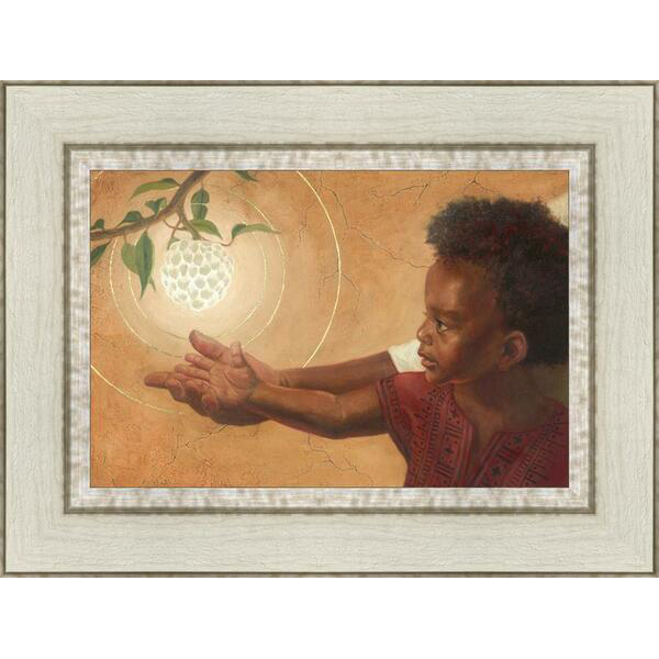 As A Loving Parent (19x25 Framed Canvas Giclee)