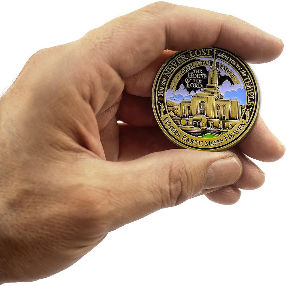 Orem Utah Temple Medallion Coin, , large image number 5