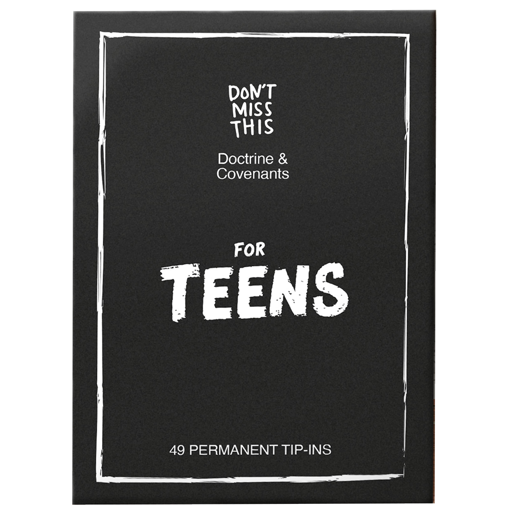 Don't Miss This Doctrine and Covenants Tip-In Set for Teens, , large image number 0