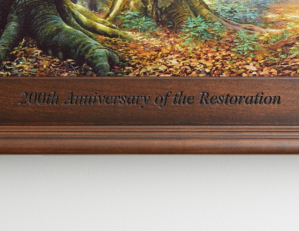 200th Anniversary of the Restoration (17x28 Framed Size), , large image number 3