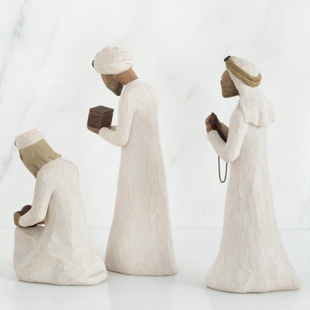 Willow Tree Wise Men Resin Nativity Figurines, , large