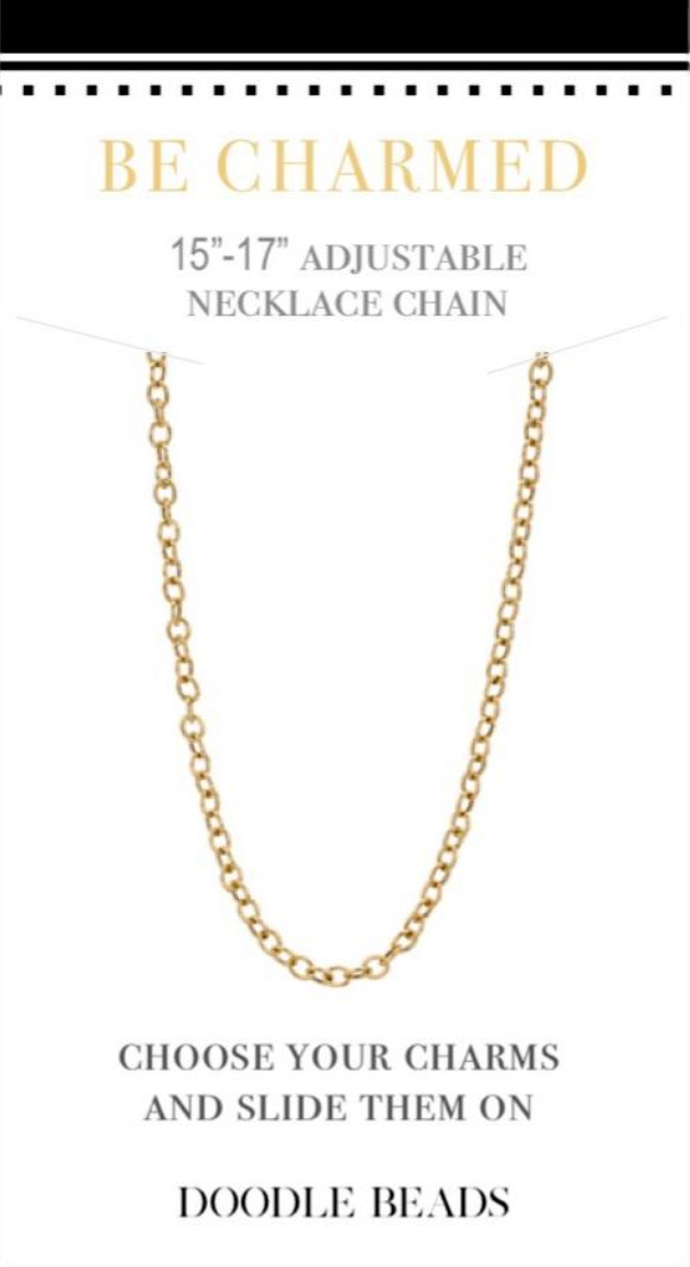 Be Charmed Adjustable Necklace Chain, , large