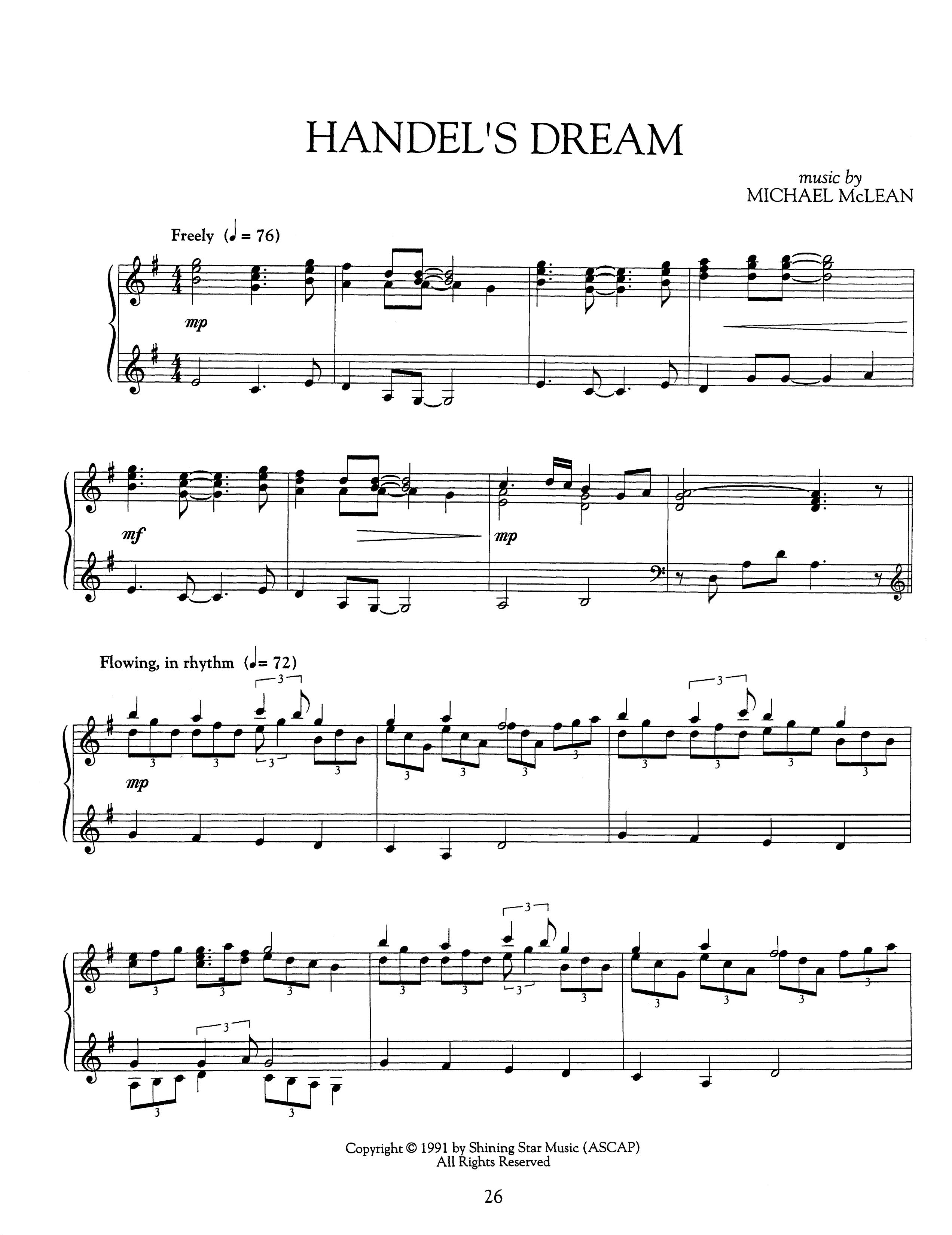 Handel's Dream