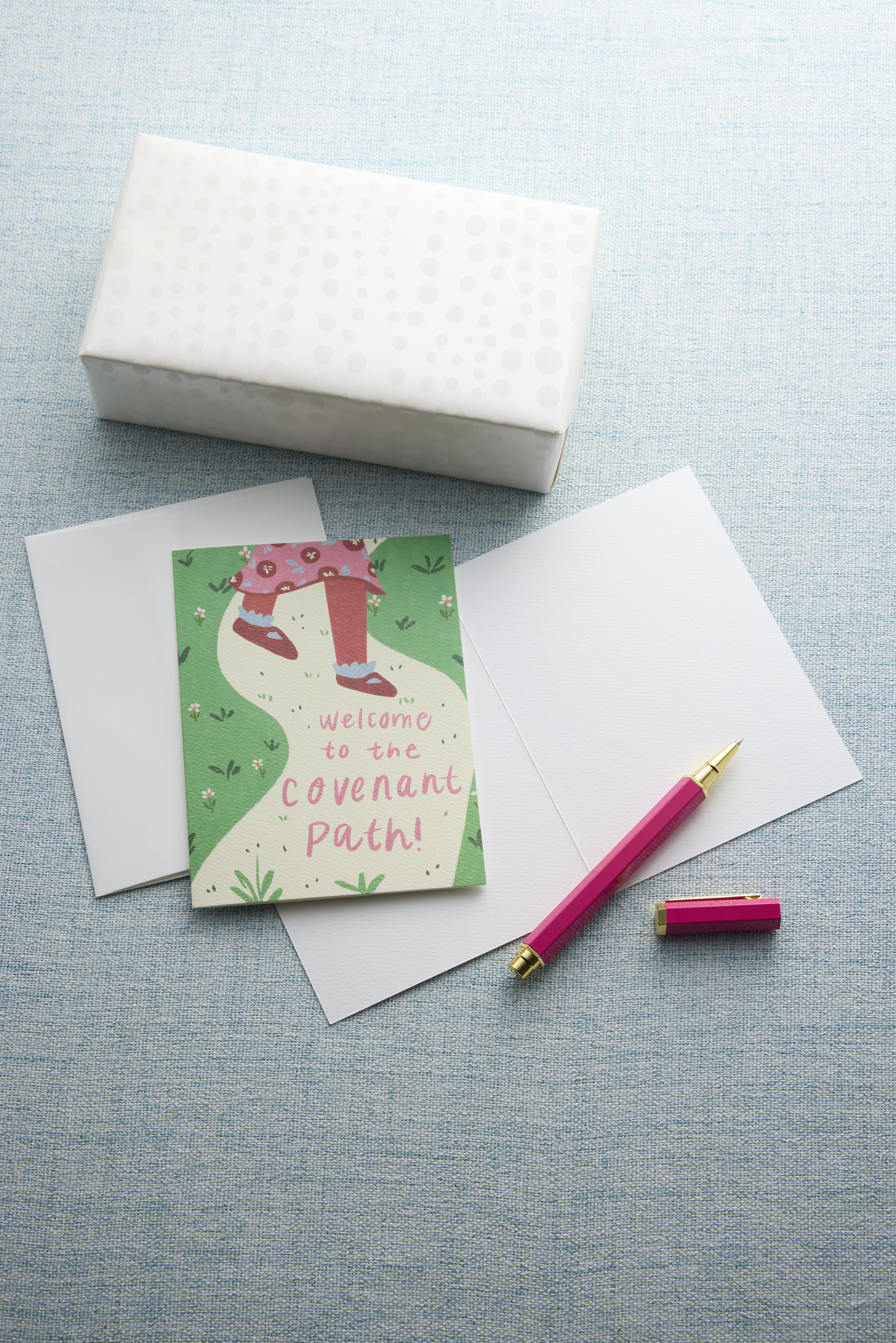 Covenant Path Greeting Card (Girl), , large image number 3