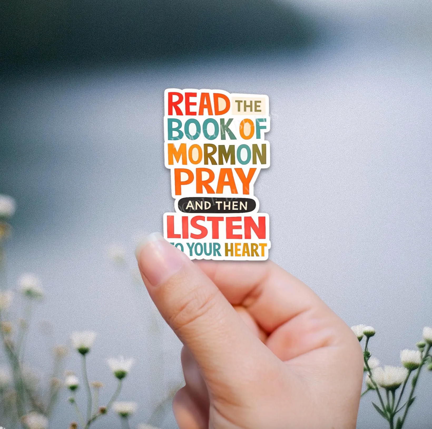 Read the Book of Mormon Sticker, , large