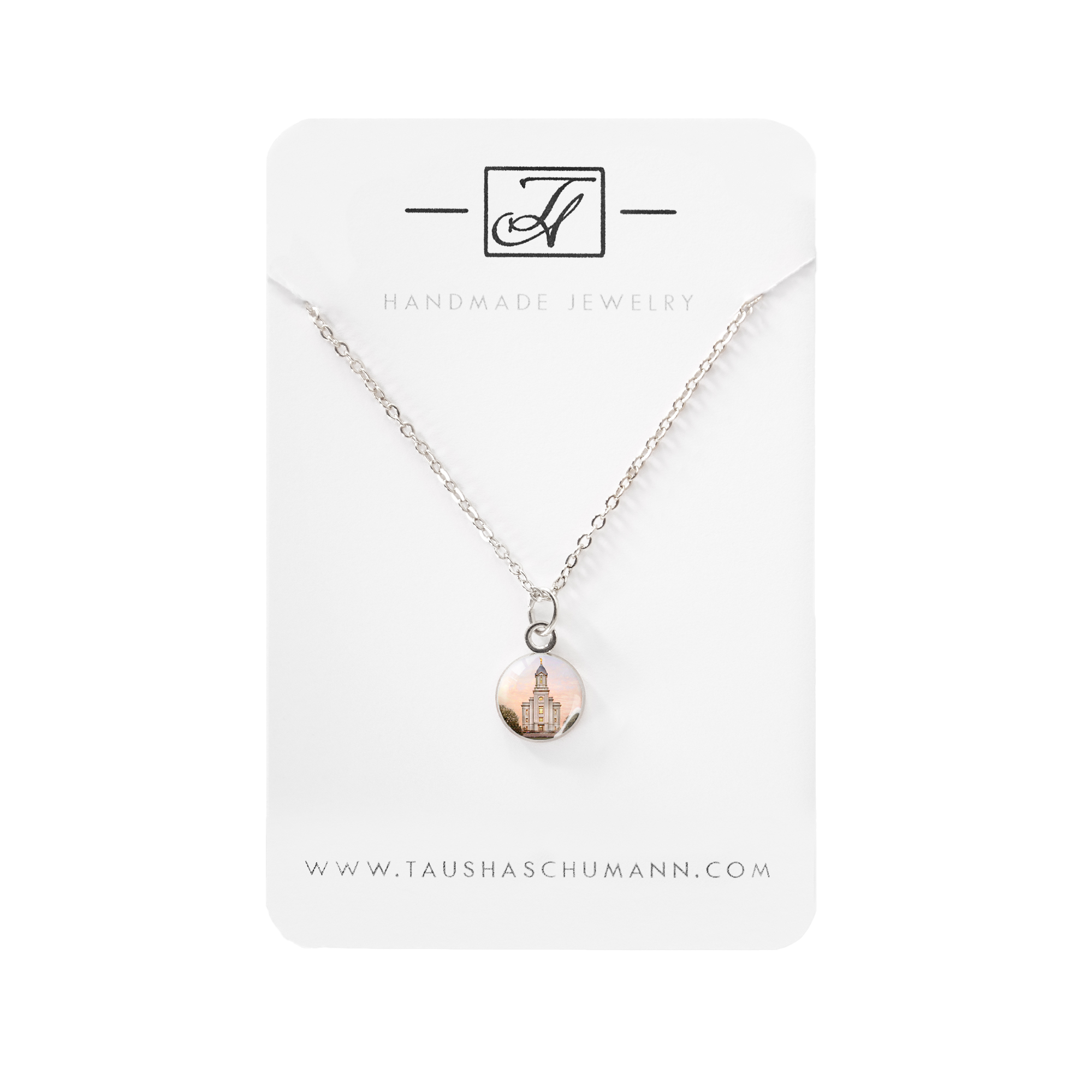Cedar City Utah Temple Necklace