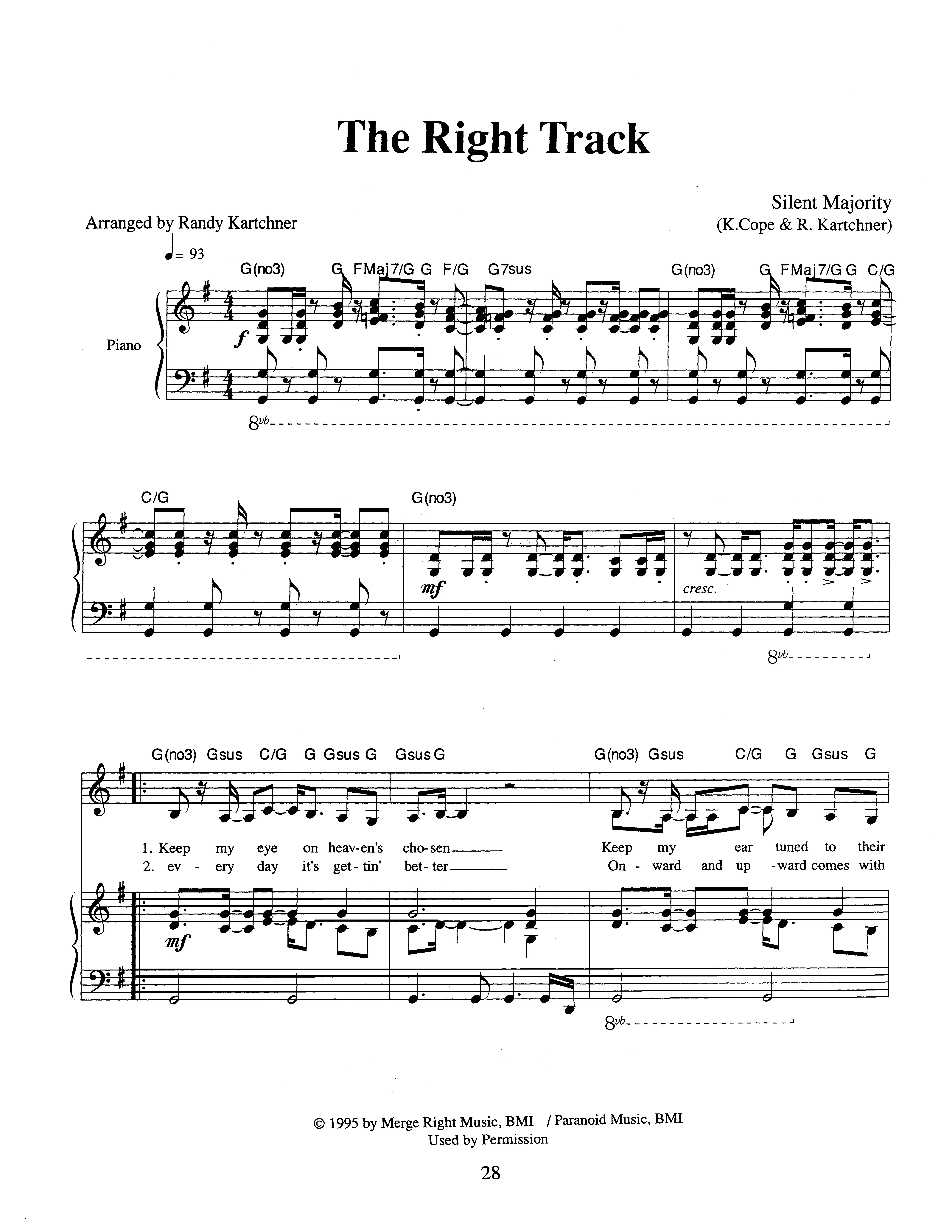 The Right Track