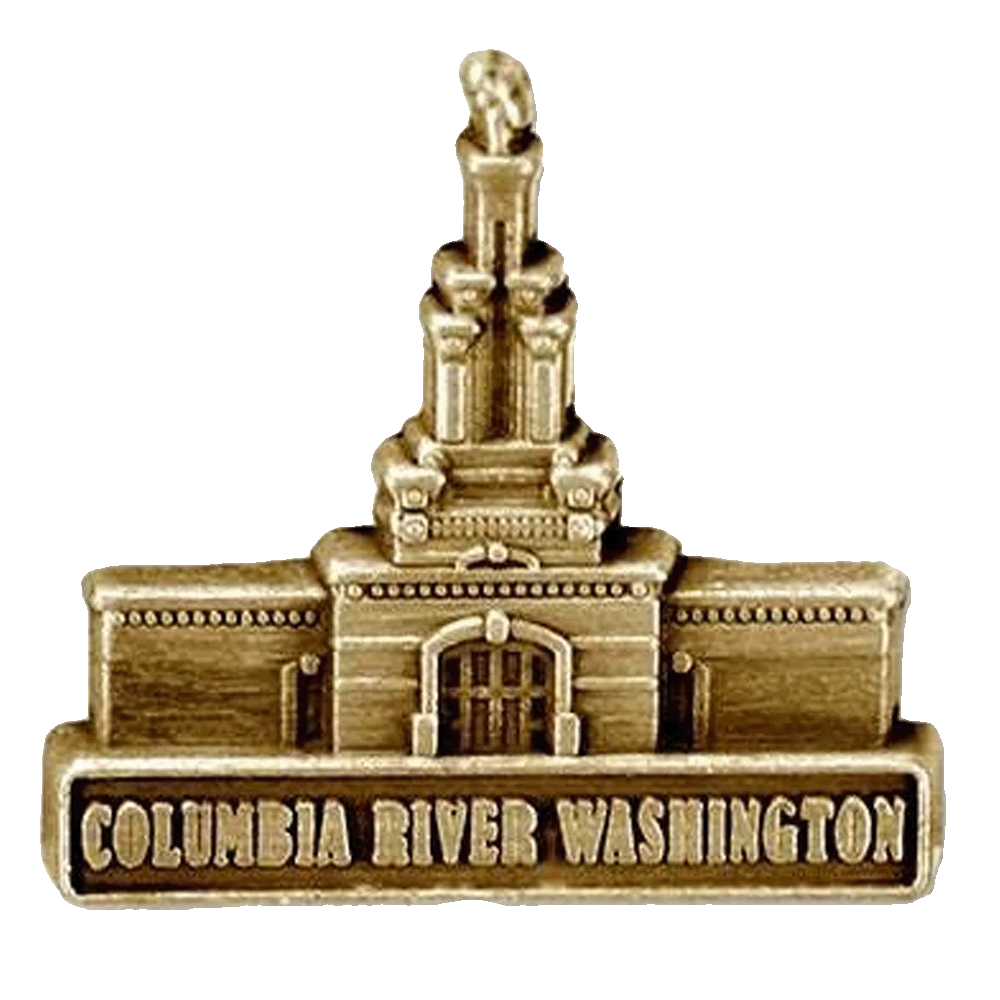 Columbia River Temple Tie Pin