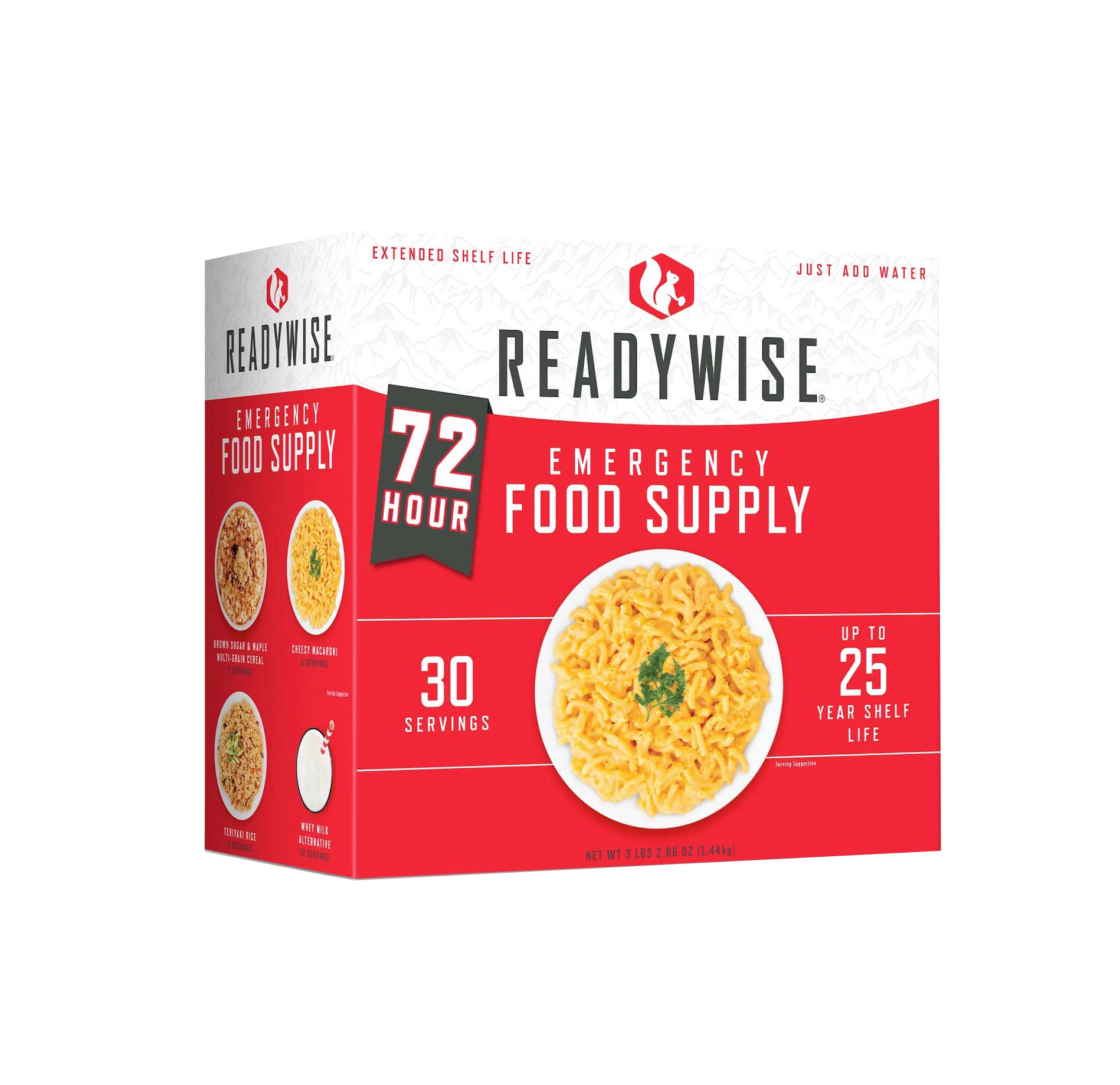 72 Hour Emergency Food Supply