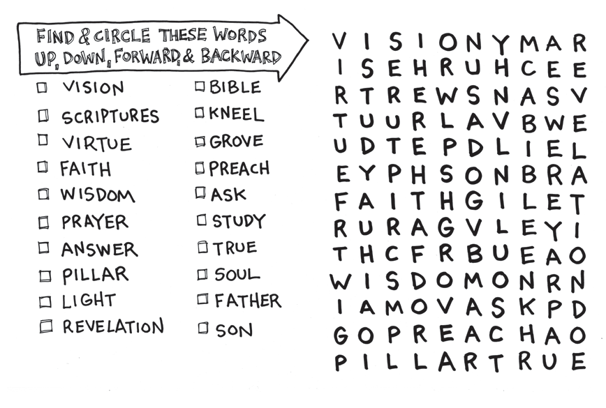 The First Vision Activity Book, , large