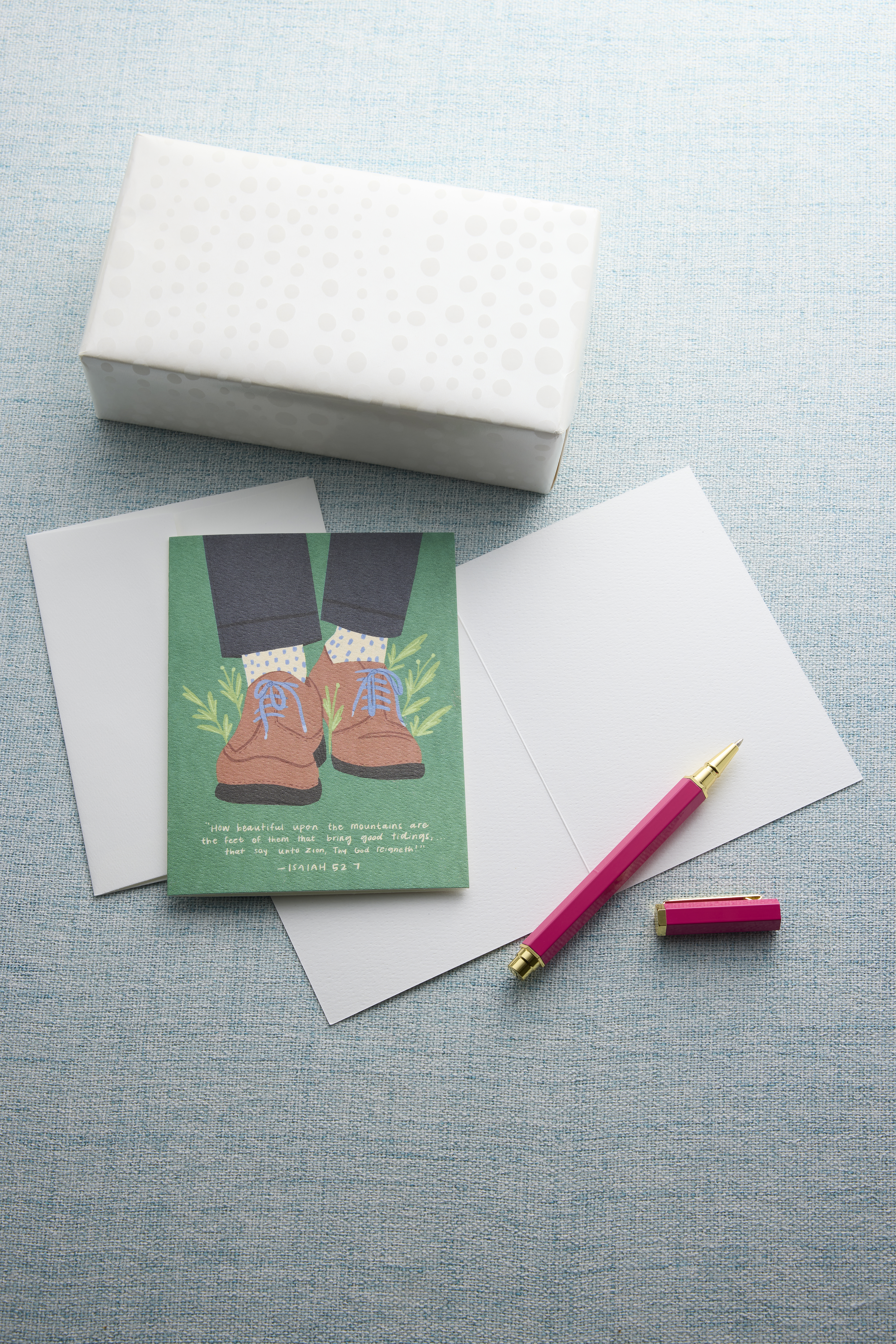 Elder Missionary Shoes Greeting Card, , large image number 3