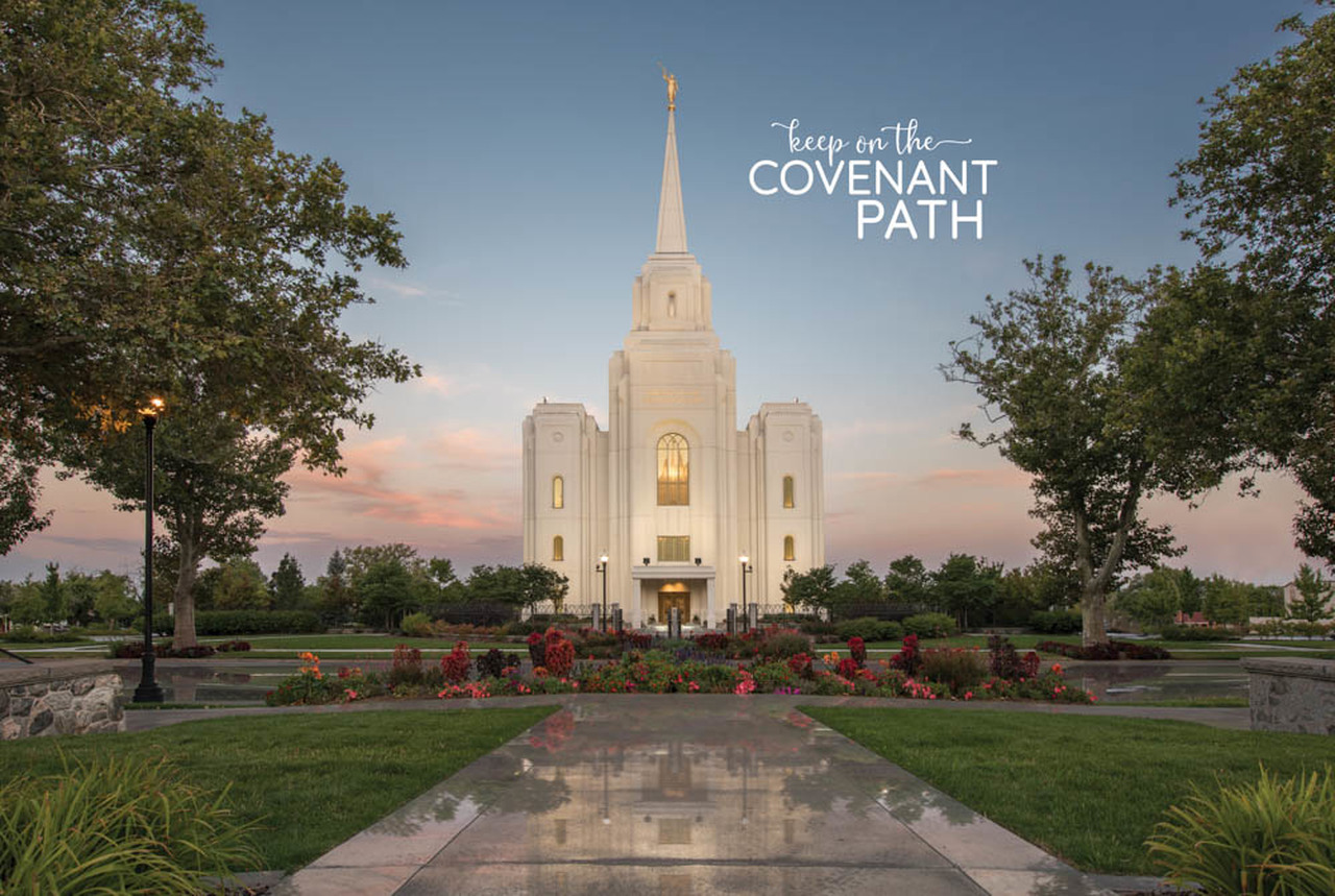 Brigham City Utah Temple Repositionable Poster, , large image number 0