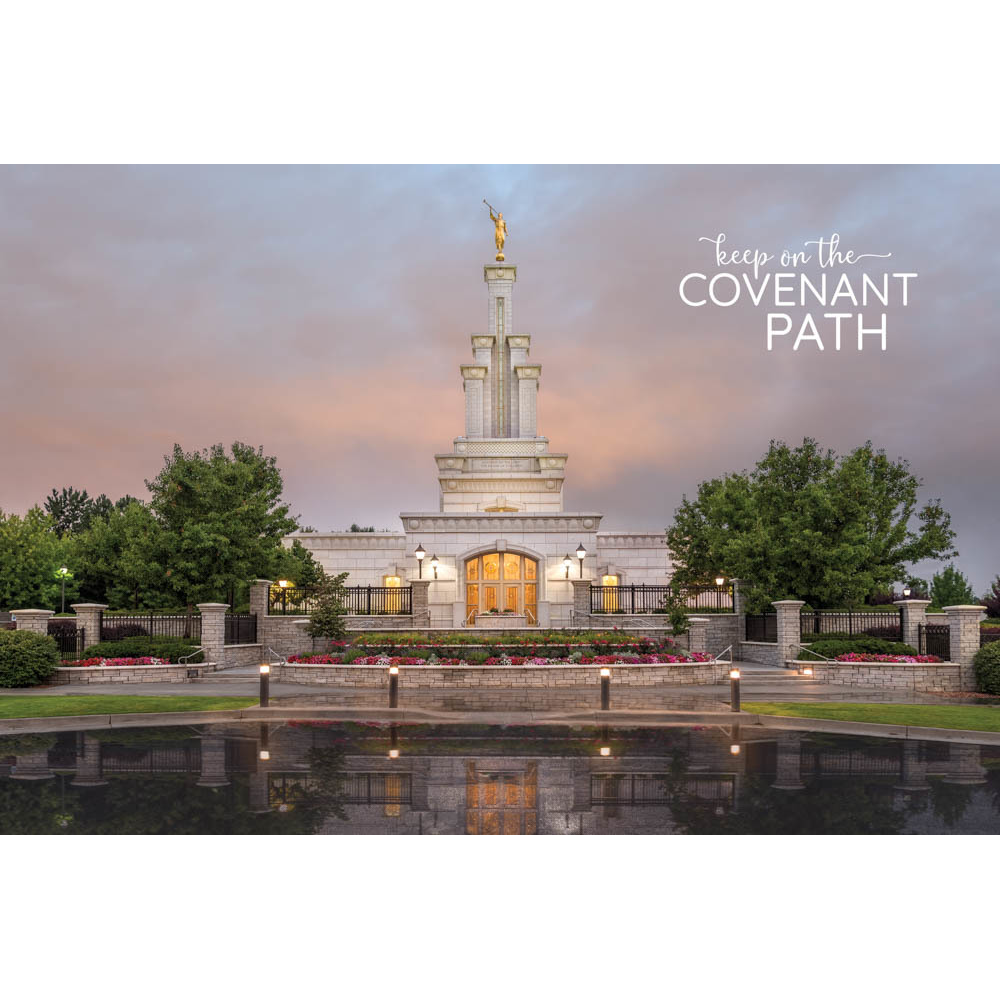 Columbia River WashingtonTemple Repositionable Poster